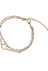 Day & Eve by Go Dutch Label Armband (B5270-1) 14K goud - Day & Eve by Go Dutch Label