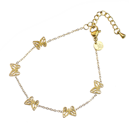 Day & Eve by Go Dutch Label Armband (B5346-2) 14K goud - Day & Eve by Go Dutch Label