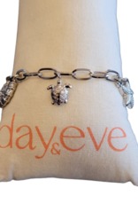 Day & Eve by Go Dutch Label Armband (B5352-1) zilver - Day & Eve by Go Dutch Label