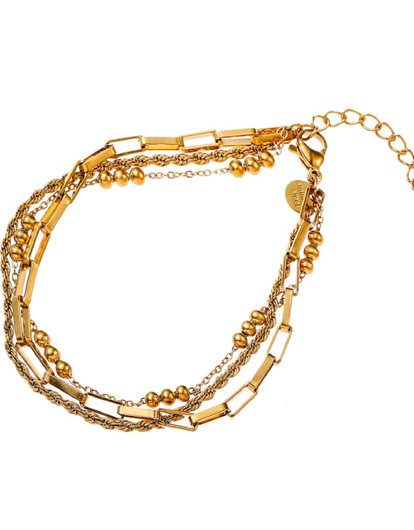 Day & Eve by Go Dutch Label Armband (B61304-2) 14K goud - Day & Eve by Go Dutch Label
