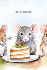 Gefeliciteerd - Wenskaart Mooz