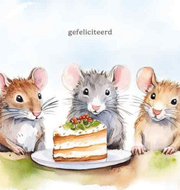 Gefeliciteerd - Wenskaart Mooz