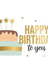 Happy Birthday to you - Wenskaart Daisy