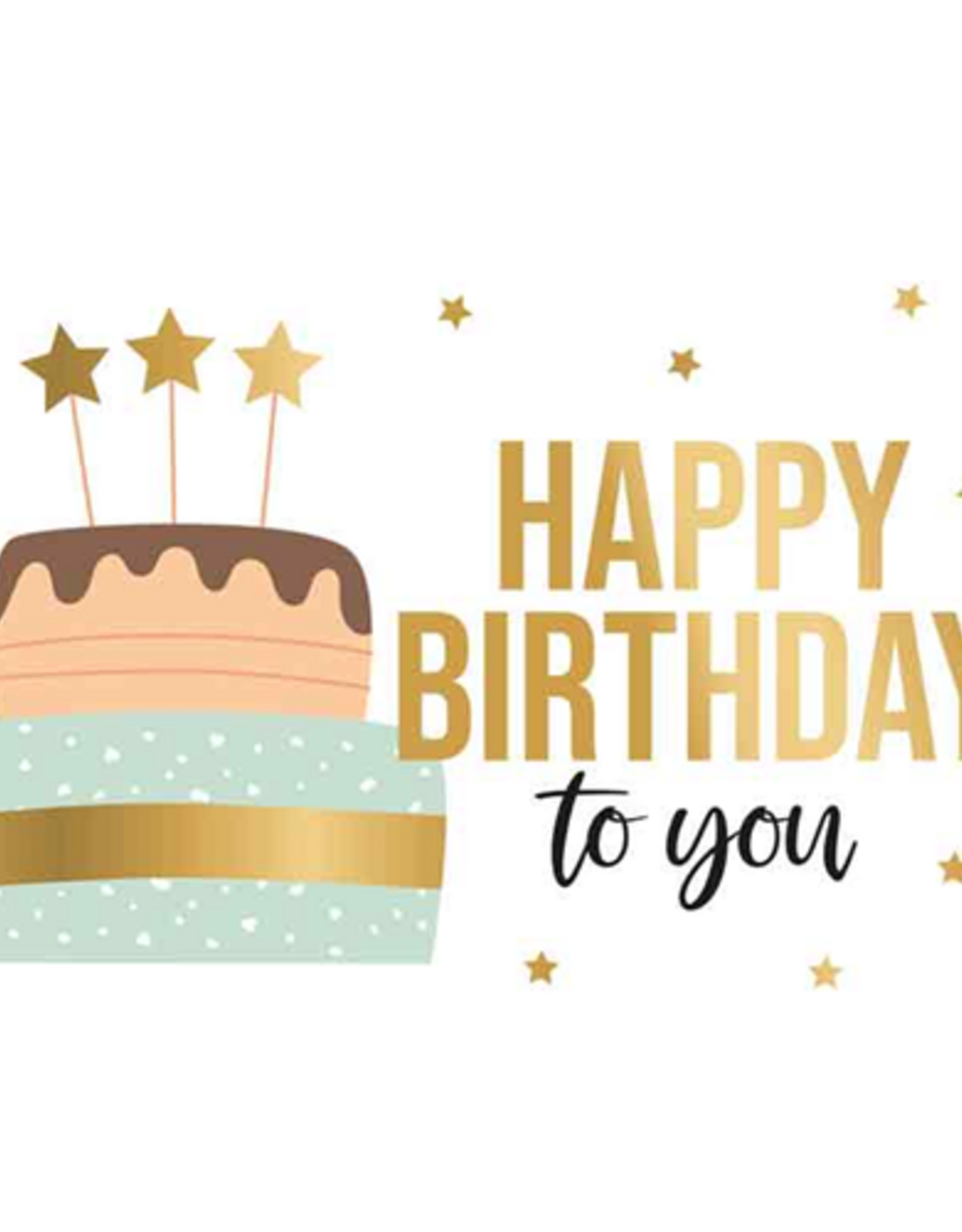 Happy Birthday to you - Wenskaart Daisy