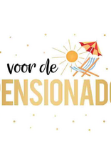 Voor de Pensionado - Wenskaart Daisy