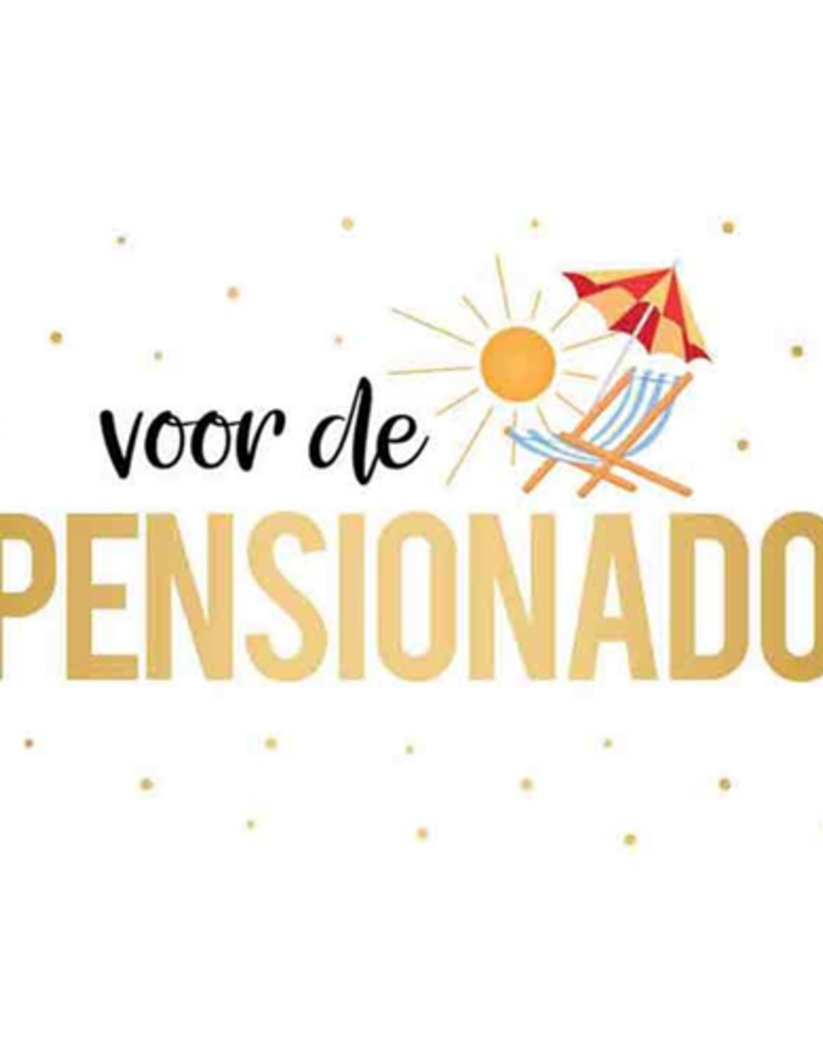Voor de Pensionado - Wenskaart Daisy