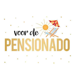 Voor de Pensionado - Wenskaart Daisy
