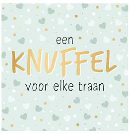 Een Knuffel voor elke traan - Wenskaart Compassion