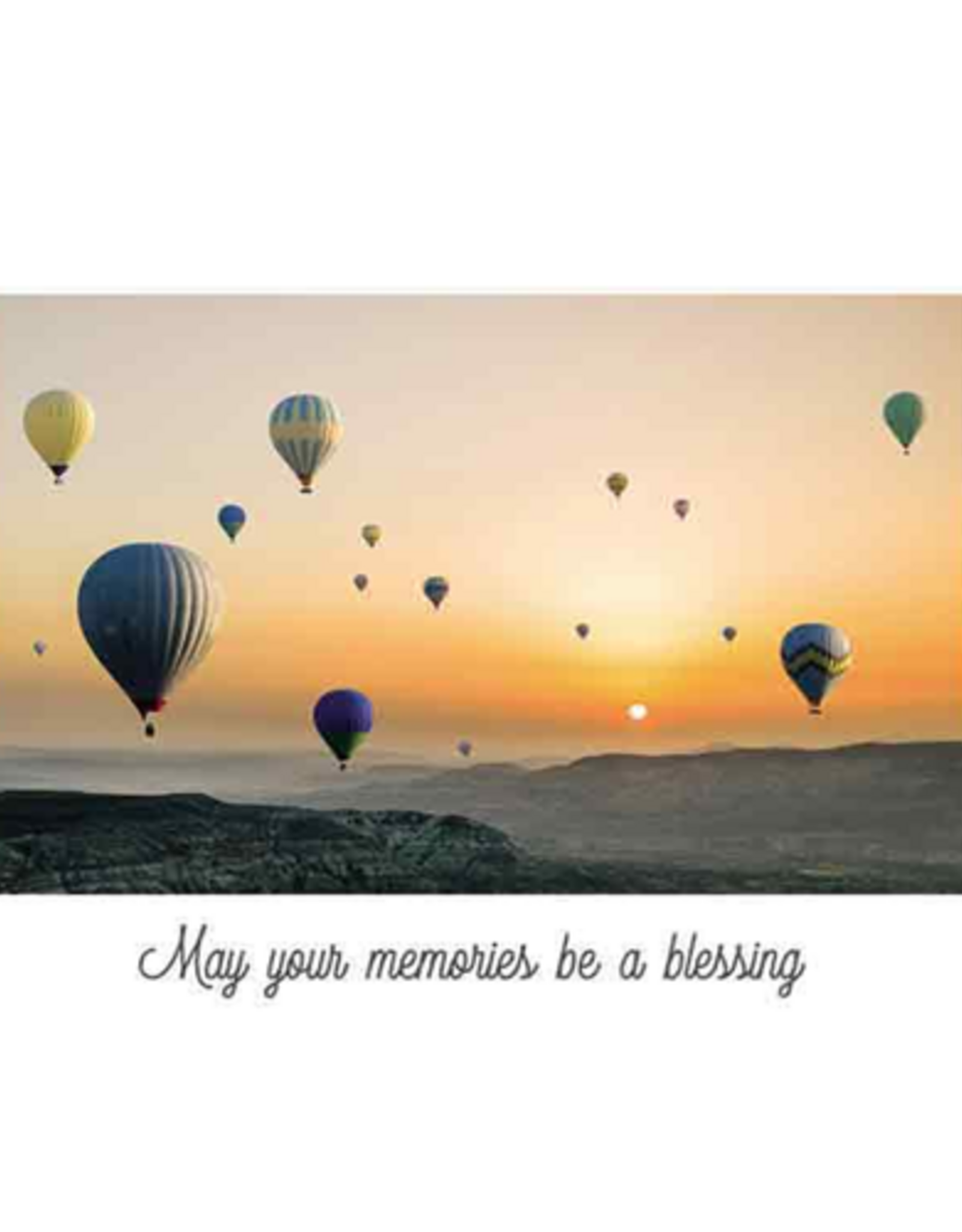 May Your Memories be a Blessing - Wenskaart Compassion