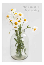 Met Oprechte Deelneming - Wenskaart Compassion