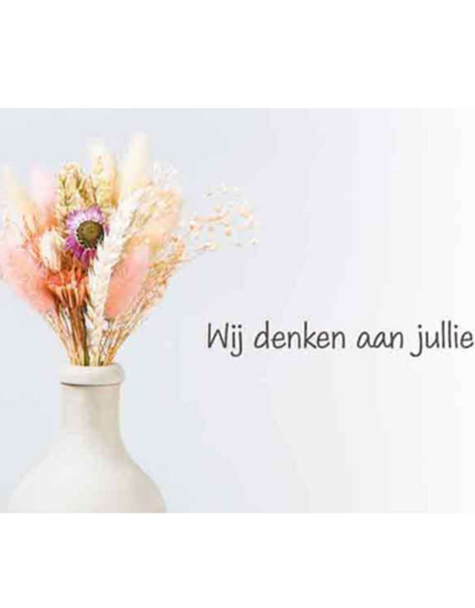 Wij denken aan jullie - Wenskaart Compassion