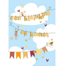 Een Kleinkind op Komst - Wenskaart Everyday