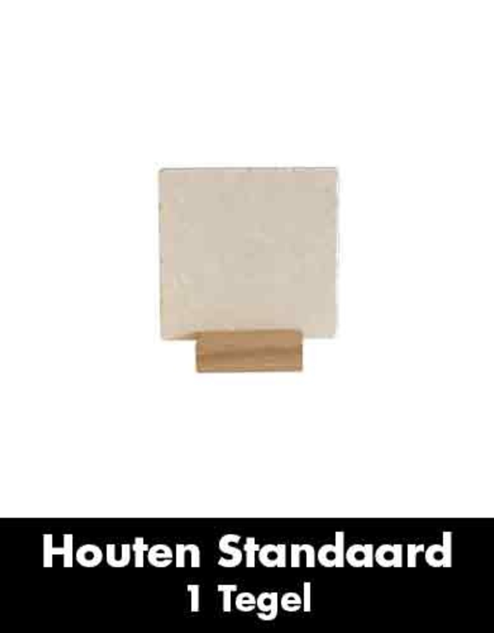 Houten Standaard 1 Tegel