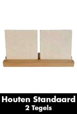 Houten Standaard 2 Tegels