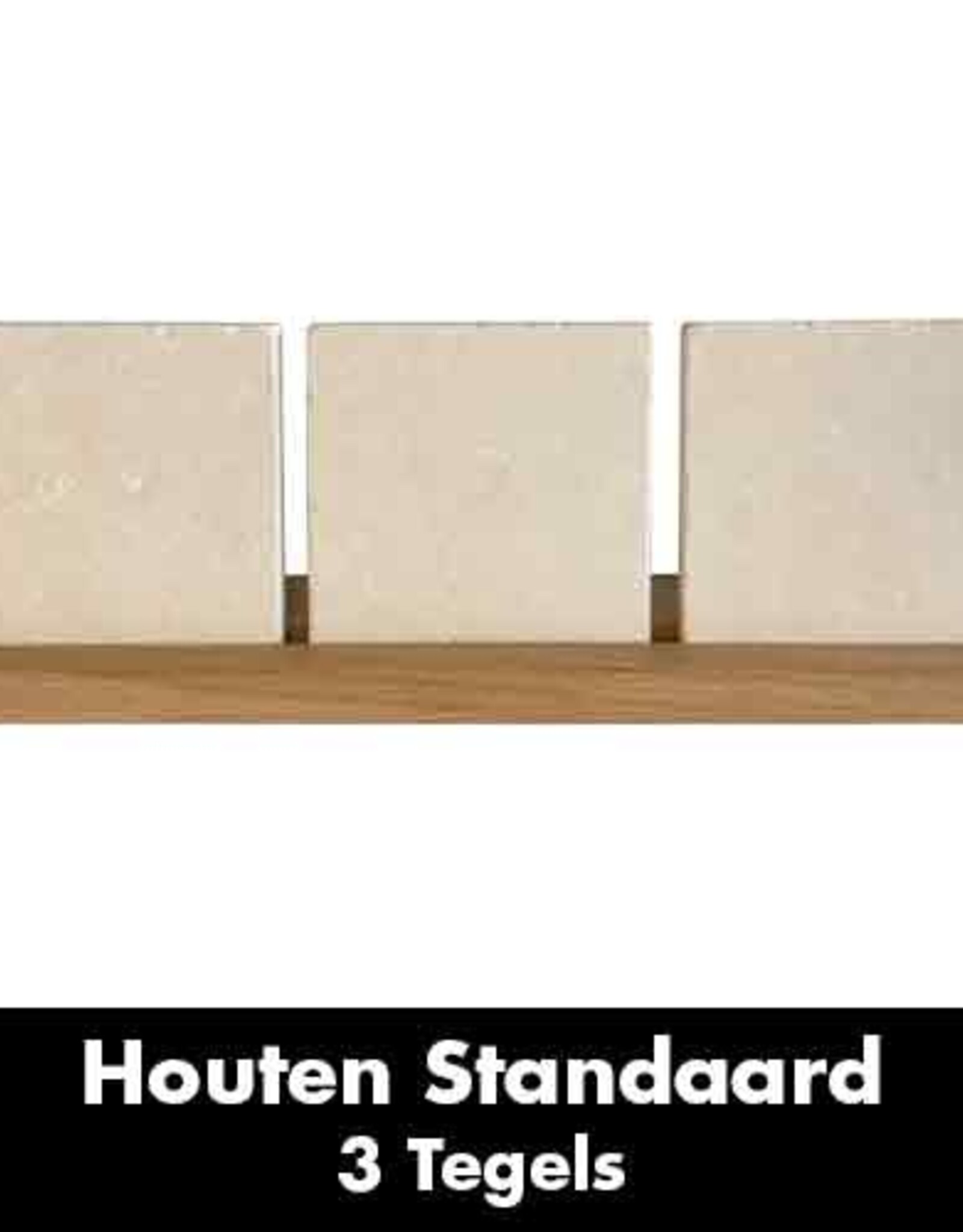 Houten Standaard 3 Tegels