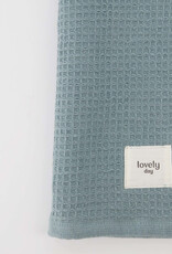 Zusss Gastendoekje Lovely day grijsblauw - Zusss