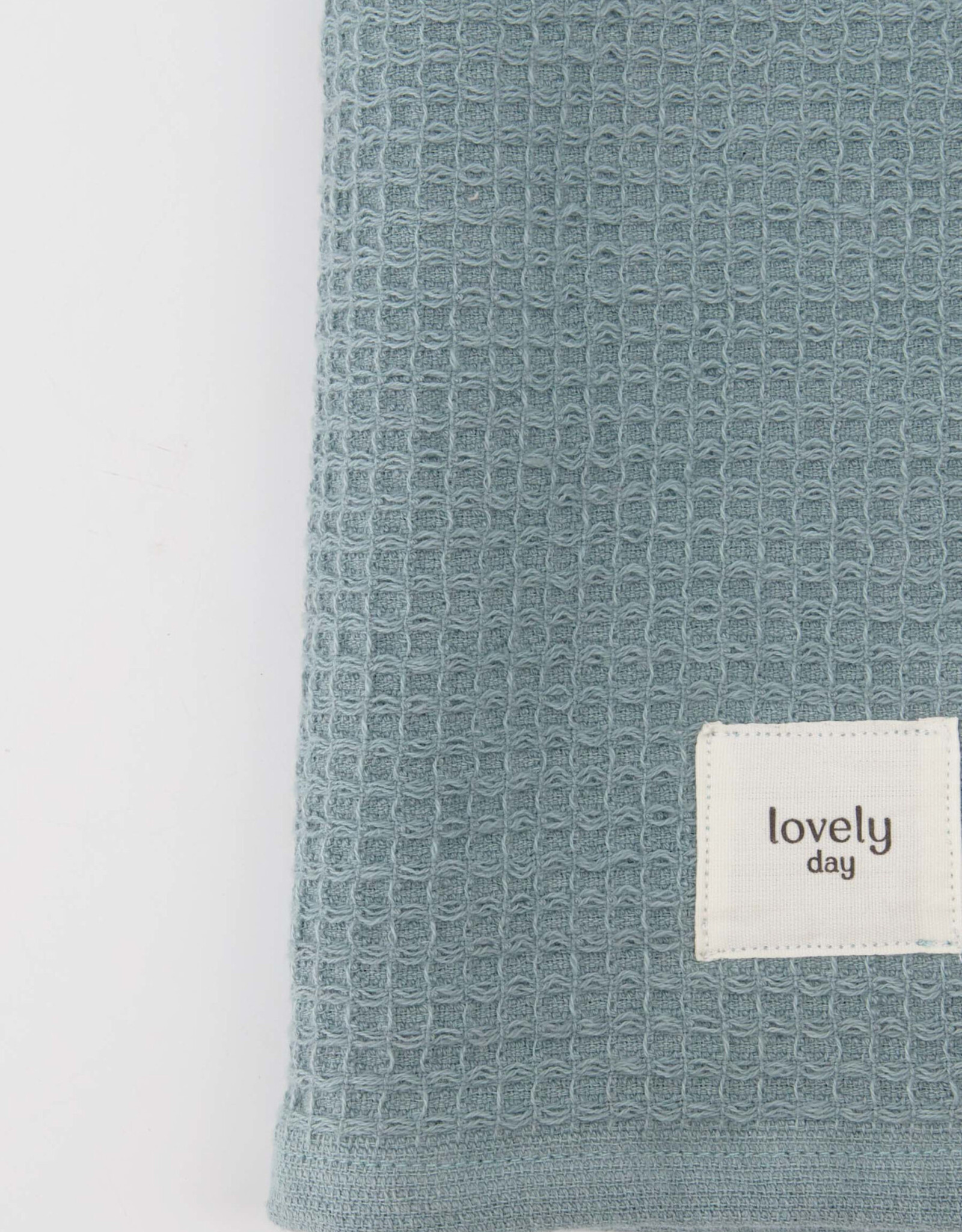 Zusss Gastendoekje Lovely day grijsblauw - Zusss