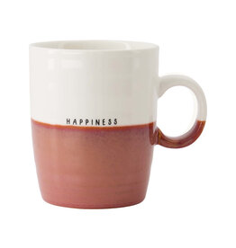 Zusss Theemok Happiness wit/burgundy - Zusss