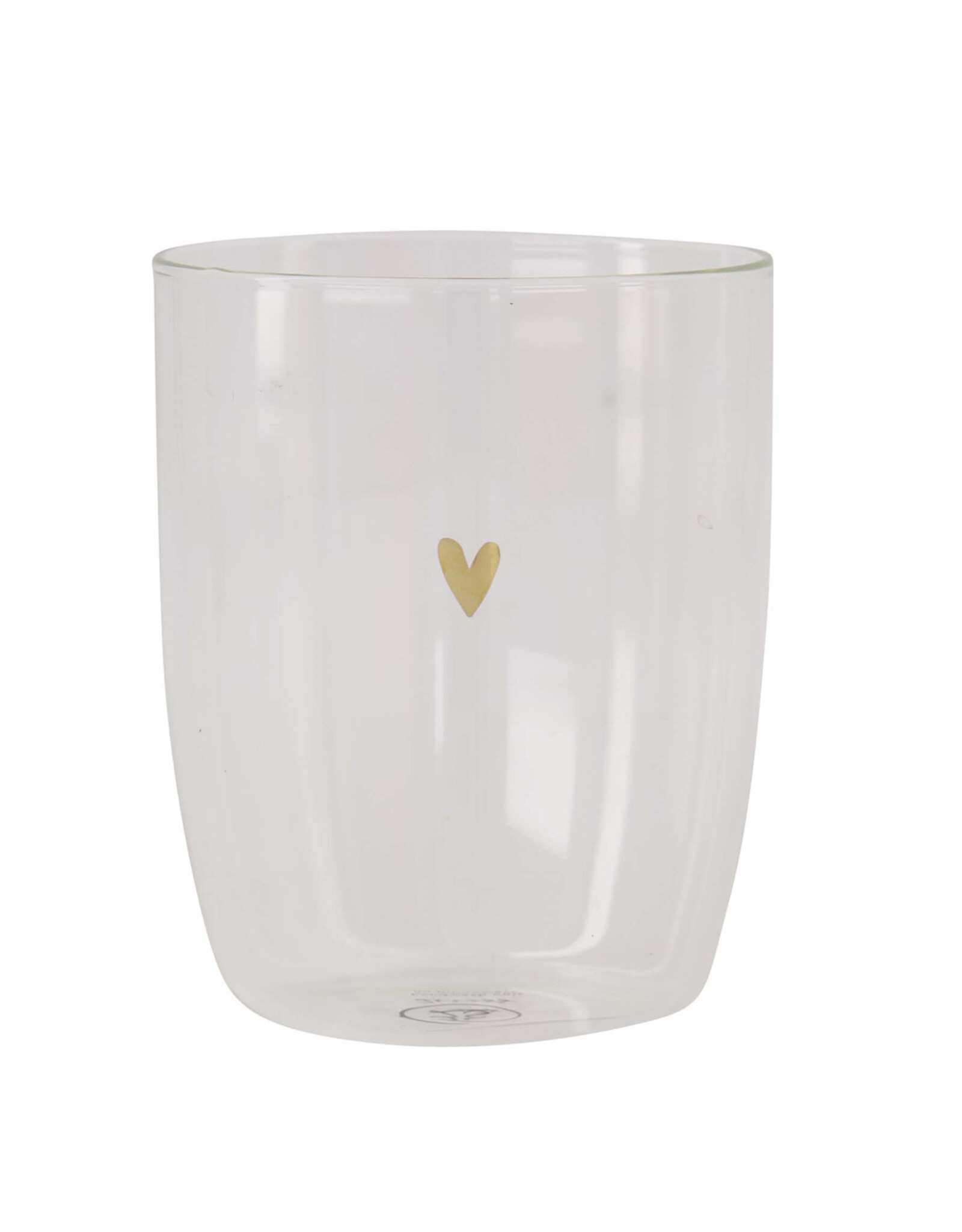 Zusss Drinkglas Hartje Transparant - Zusss