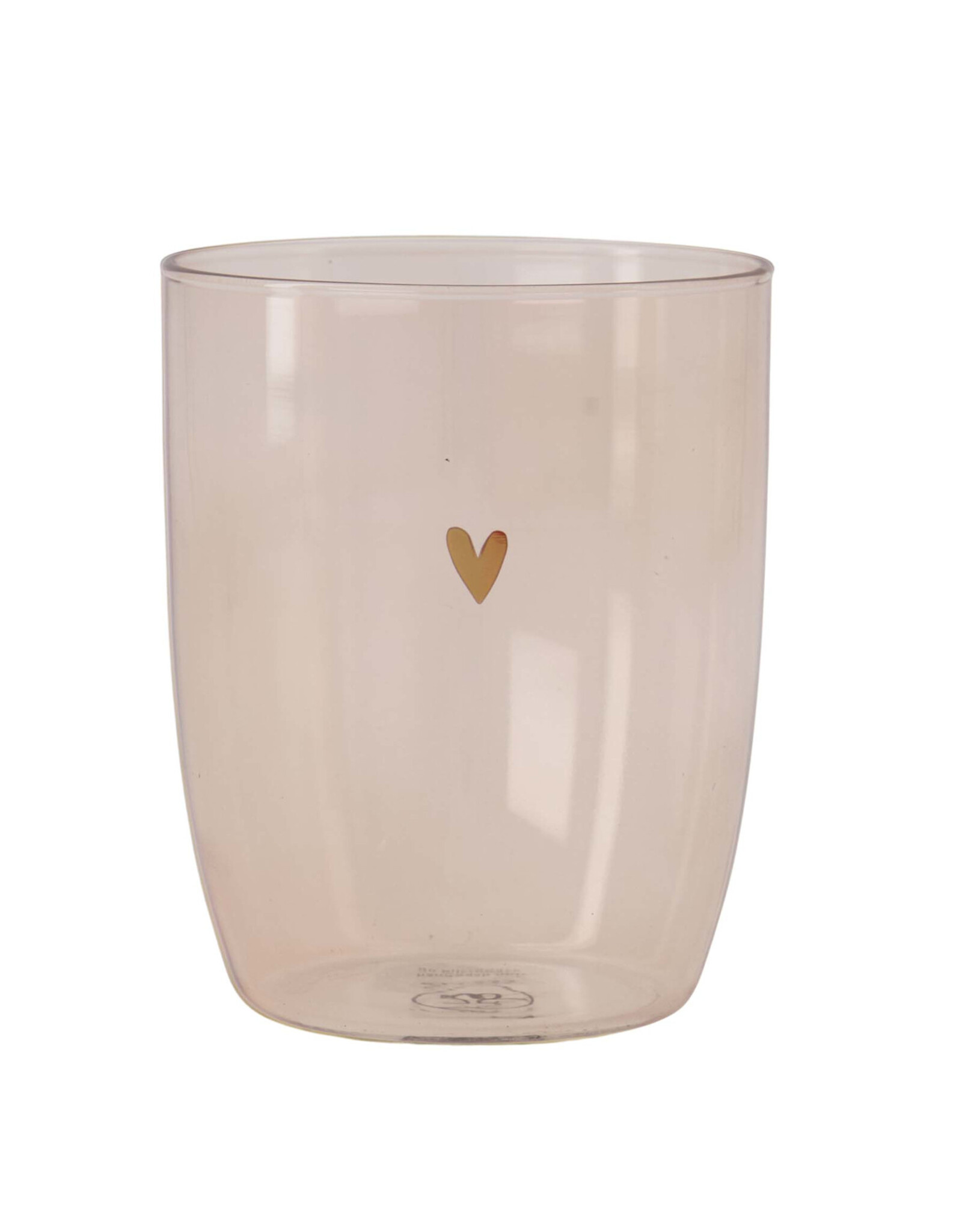 Zusss Drinkglas Hartje Roze - Zusss