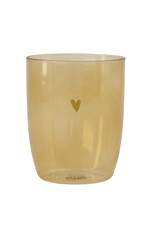 Zusss Drinkglas Hartje Oker - Zusss