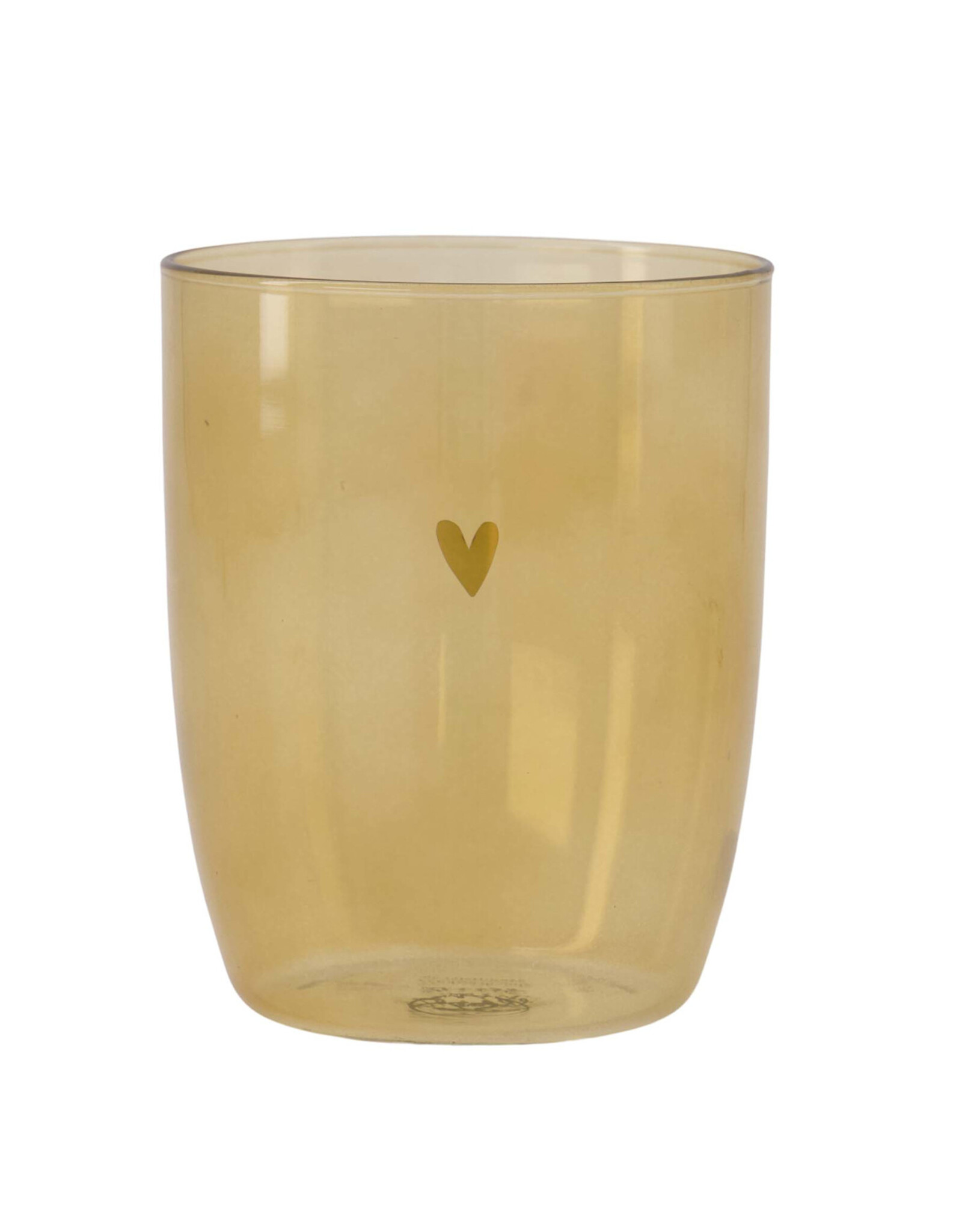 Zusss Drinkglas Hartje Oker - Zusss