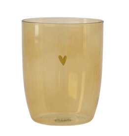 Zusss Drinkglas Hartje Oker - Zusss
