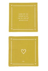 Zusss Servetten vierkant "Samen met jou" - Zusss