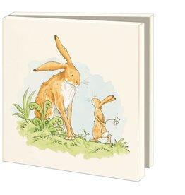 Kaartenmapje met env, vierkant: Guess How Much I Love You, Sam McBratney and Anita Jeram