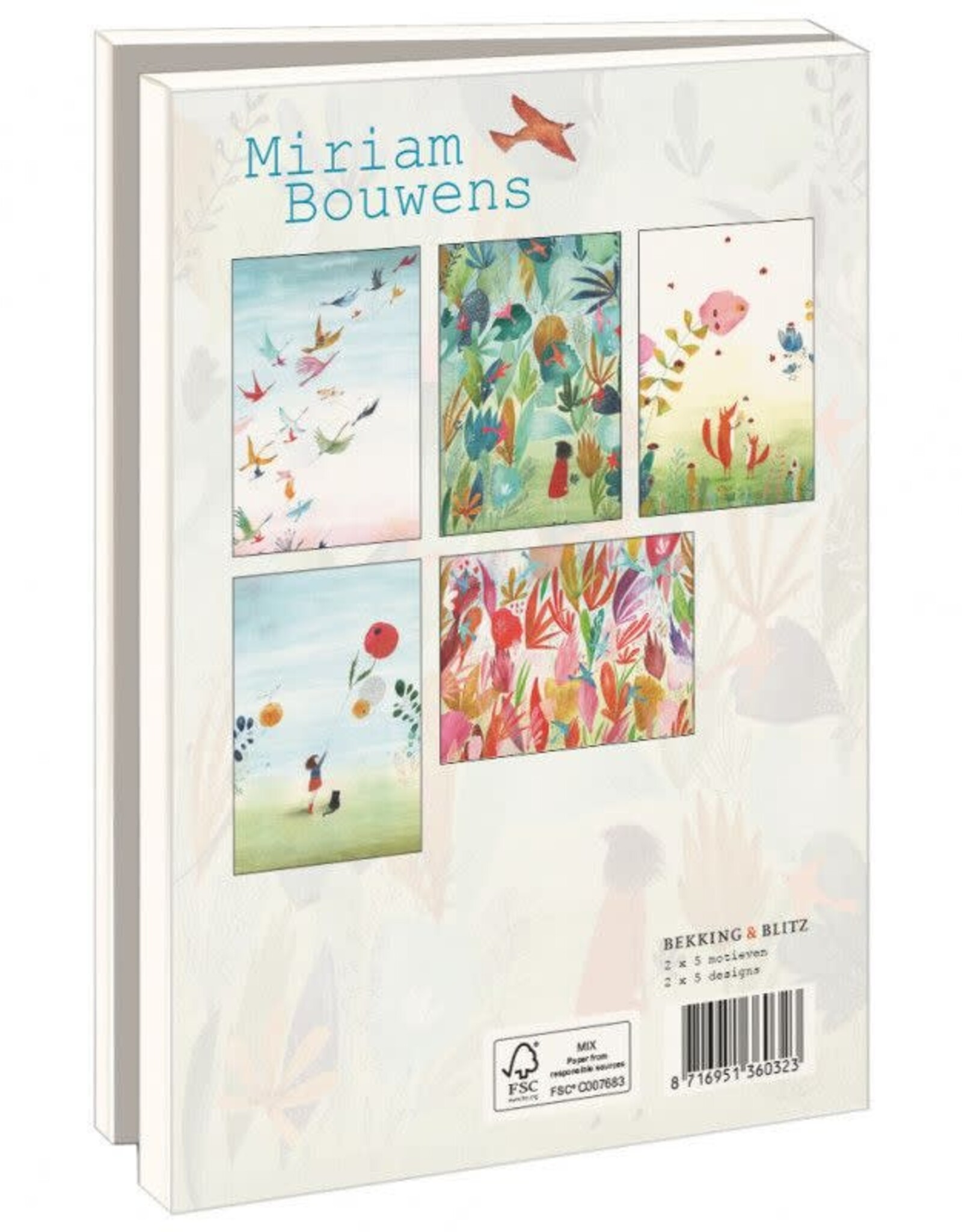 Kaartenmapje met env, groot: Miriam Bouwens