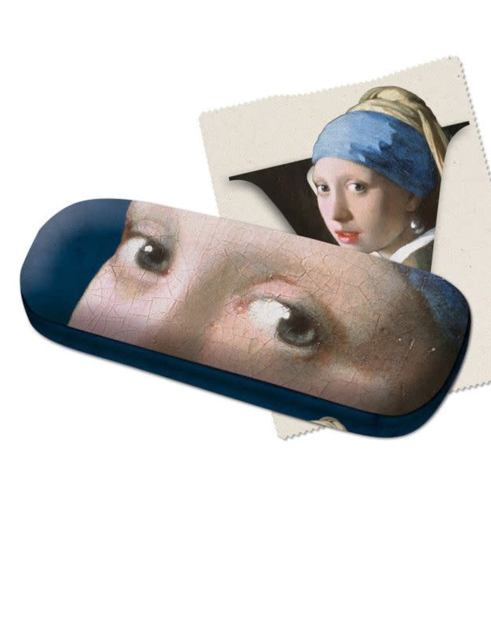 Brillenkoker incl. brillendoekje: Meisje met de parel - Girl with the Pearl Earring, Vermeer