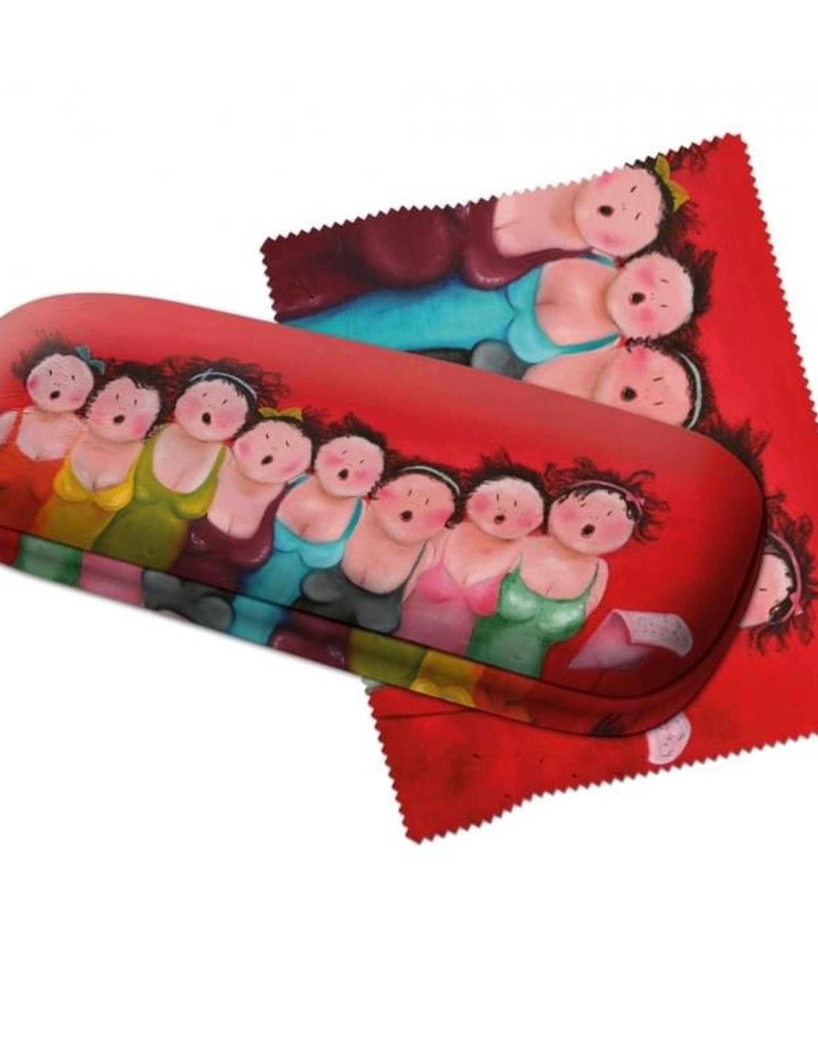 Brillenkoker incl. brillendoekje: Uit volle borst, Judith Stam