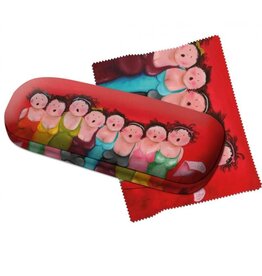 Brillenkoker incl. brillendoekje: Uit volle borst, Judith Stam