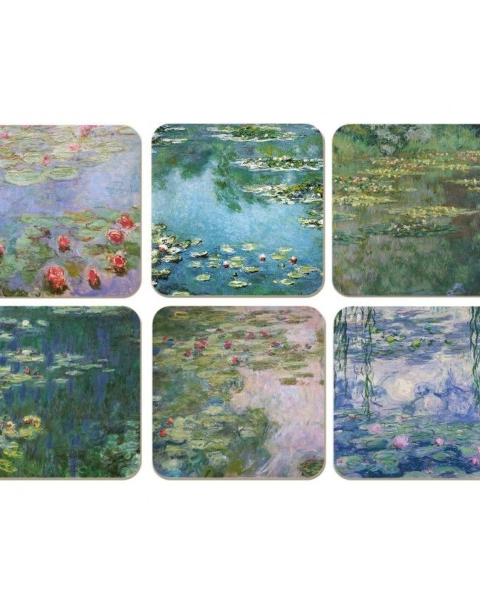 Onderzetters: Water Lilies, Claude Monet