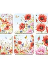 Onderzetters: Klaprozen, Janneke Brinkman-Salentijn