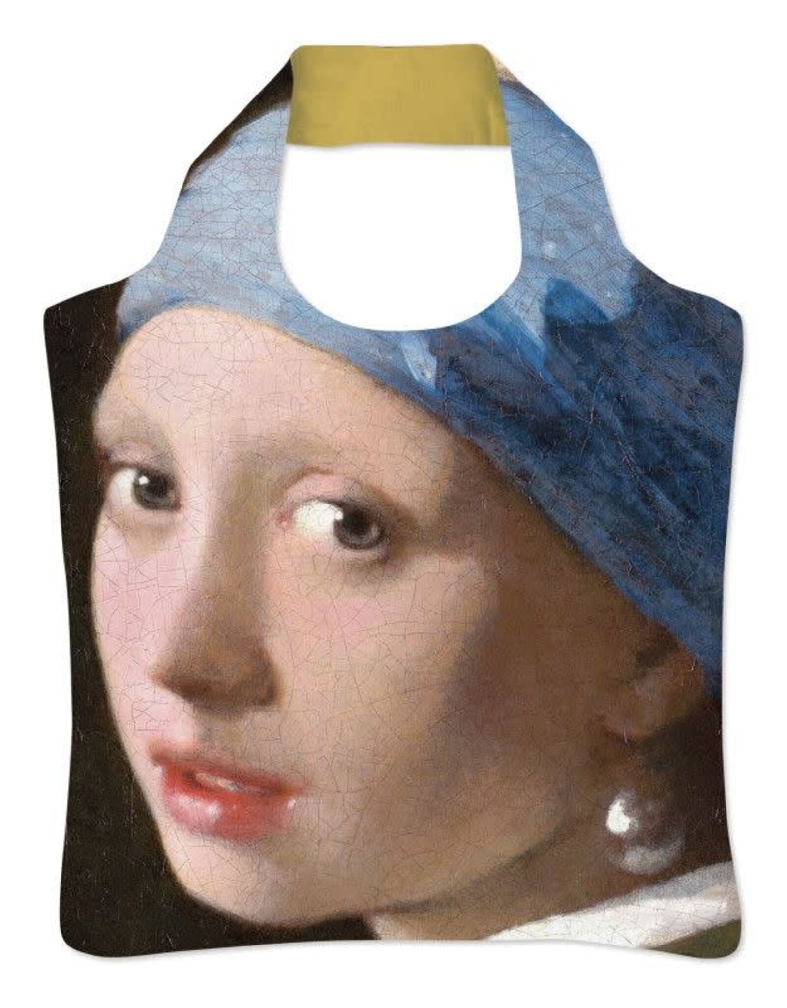 Vouwtas: Meisje met de parel - Girl with the Pearl Earring, Vermeer, Mauritshuis