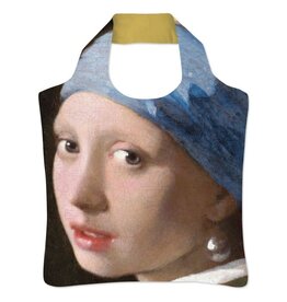 Vouwtas: Meisje met de parel - Girl with the Pearl Earring, Vermeer, Mauritshuis
