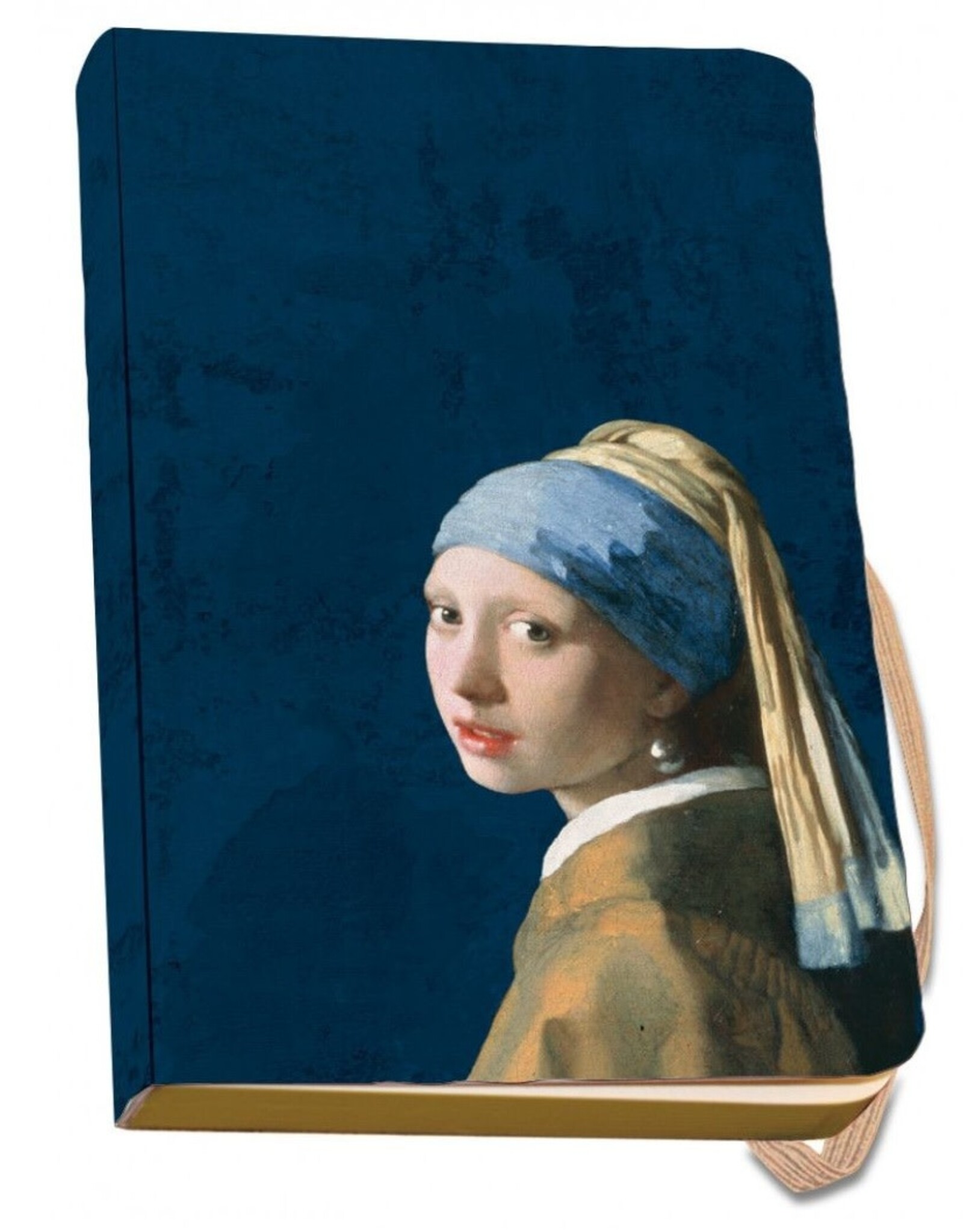 Notitieboek A6, zachte kaft: Meisje met de parel - Girl with the Pearl Earring, Vermeer, Mauritshuis