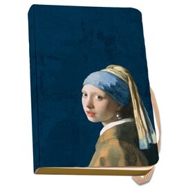 Notitieboek A6, zachte kaft: Meisje met de parel - Girl with the Pearl Earring, Vermeer, Mauritshuis