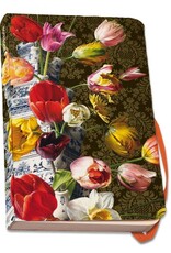 Notitieboek A6, zachte kaft: Bloemstilleven met Tulpenvaas, Roman Reisinger