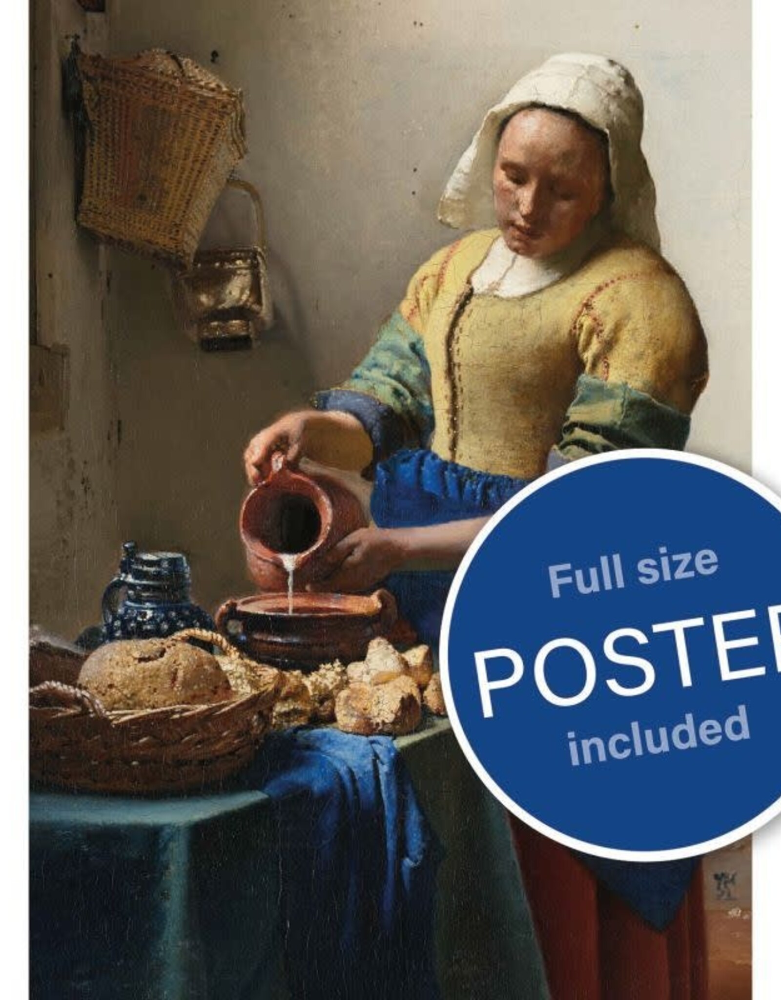 Puzzel (1.000 stukjes): Melkmeisje, Vermeer, Rijksmuseum