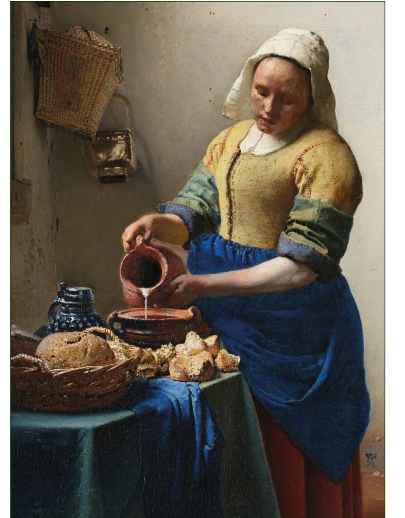 Puzzel (1.000 stukjes): Melkmeisje, Vermeer, Rijksmuseum