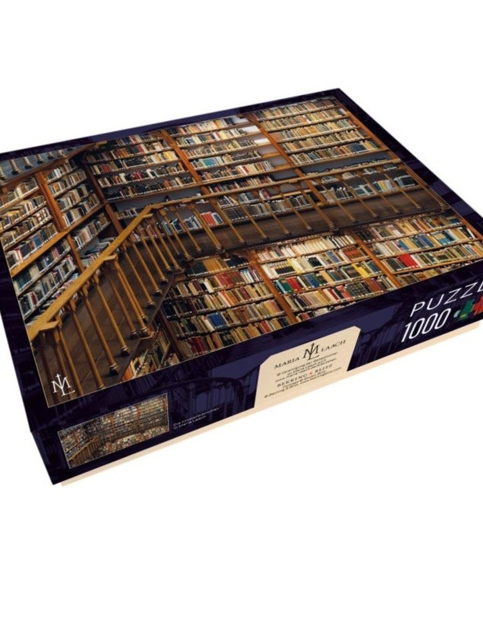 Puzzel (1.000 stukjes): Die Klosterbibliothek, Maria Laach