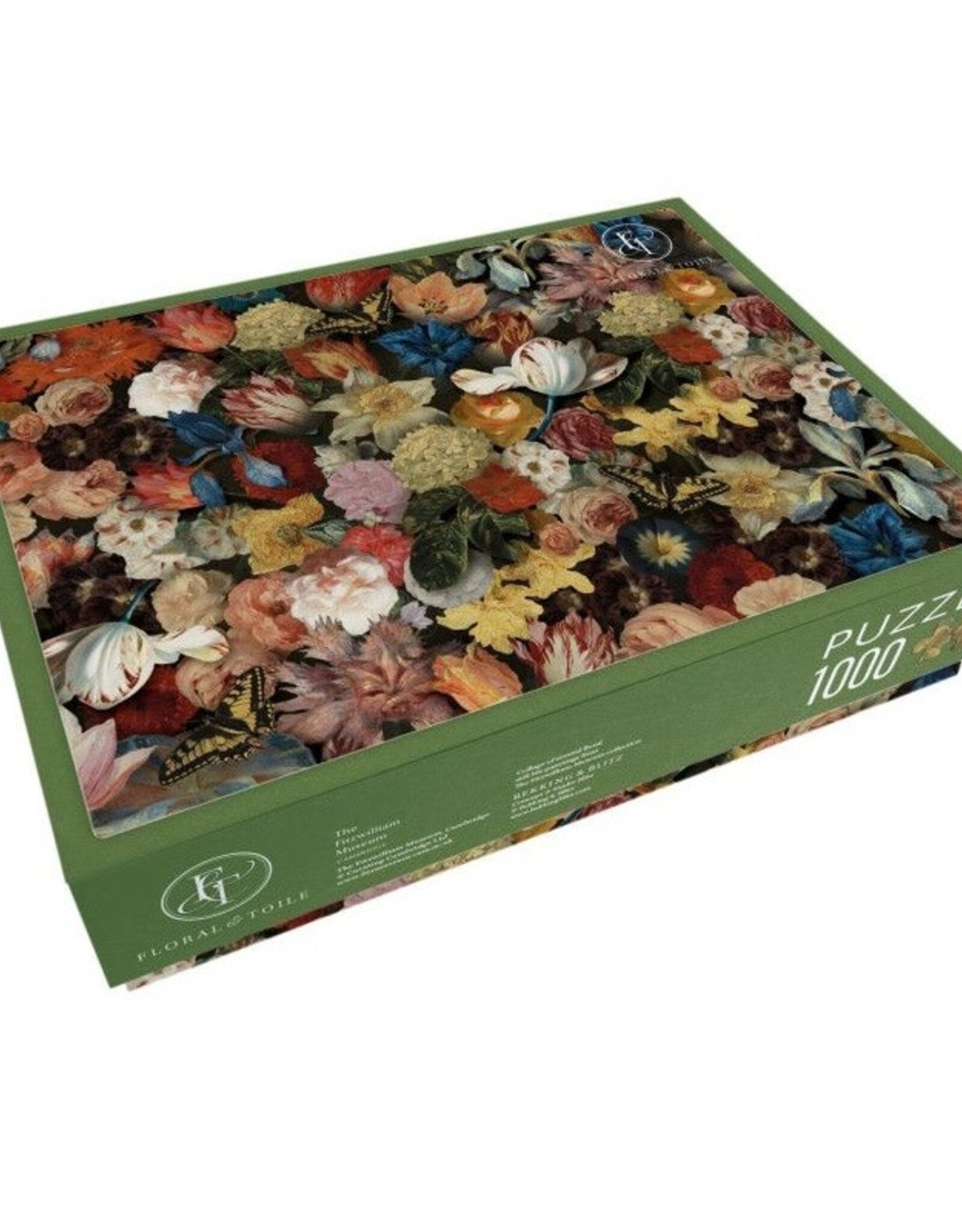 Puzzel (1.000 stukjes): Floral & Toile, The Fitzwillam Museum