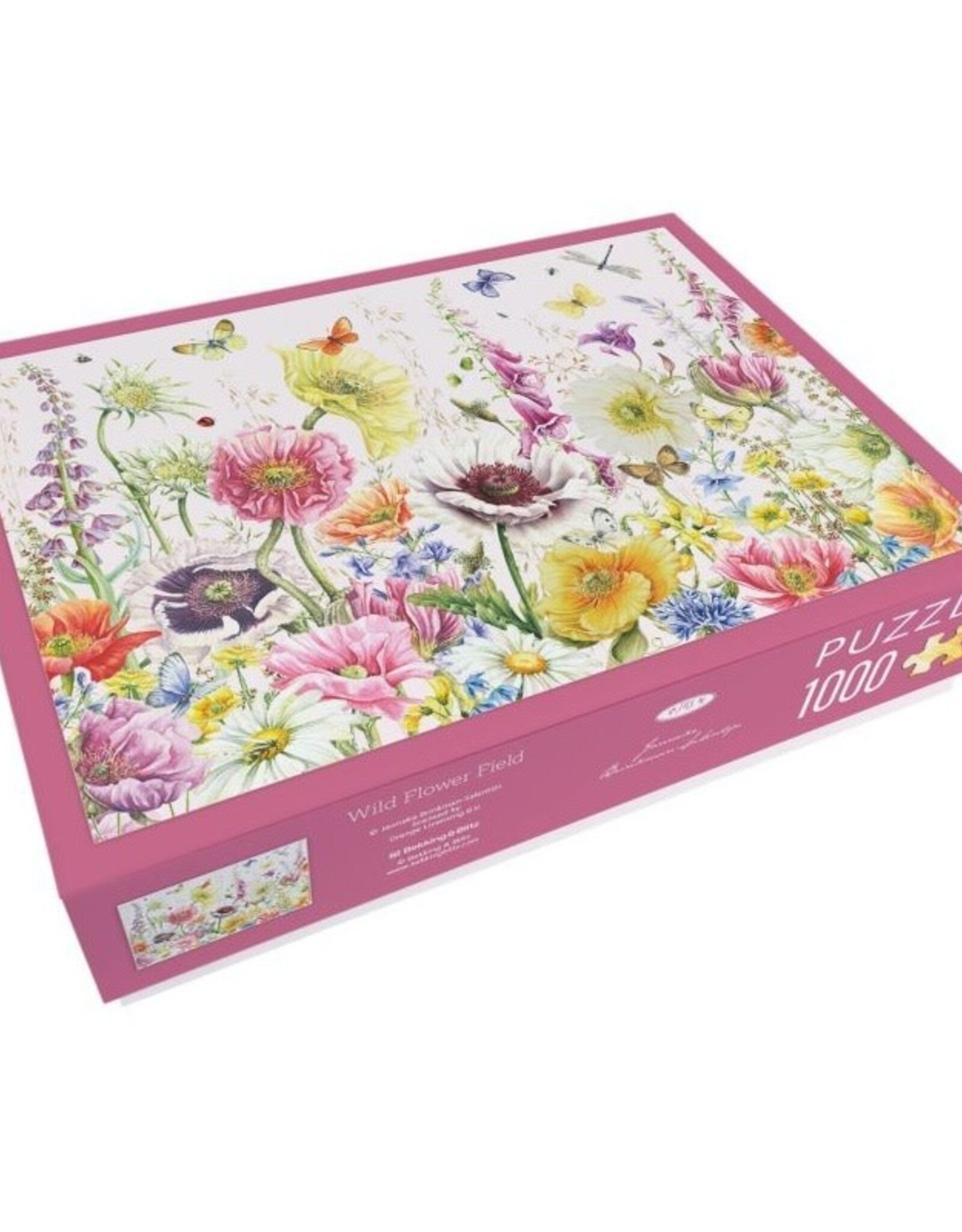 Puzzel (1.000 stukjes): Wild Flower Field, Janneke Brinkman-Salentijn