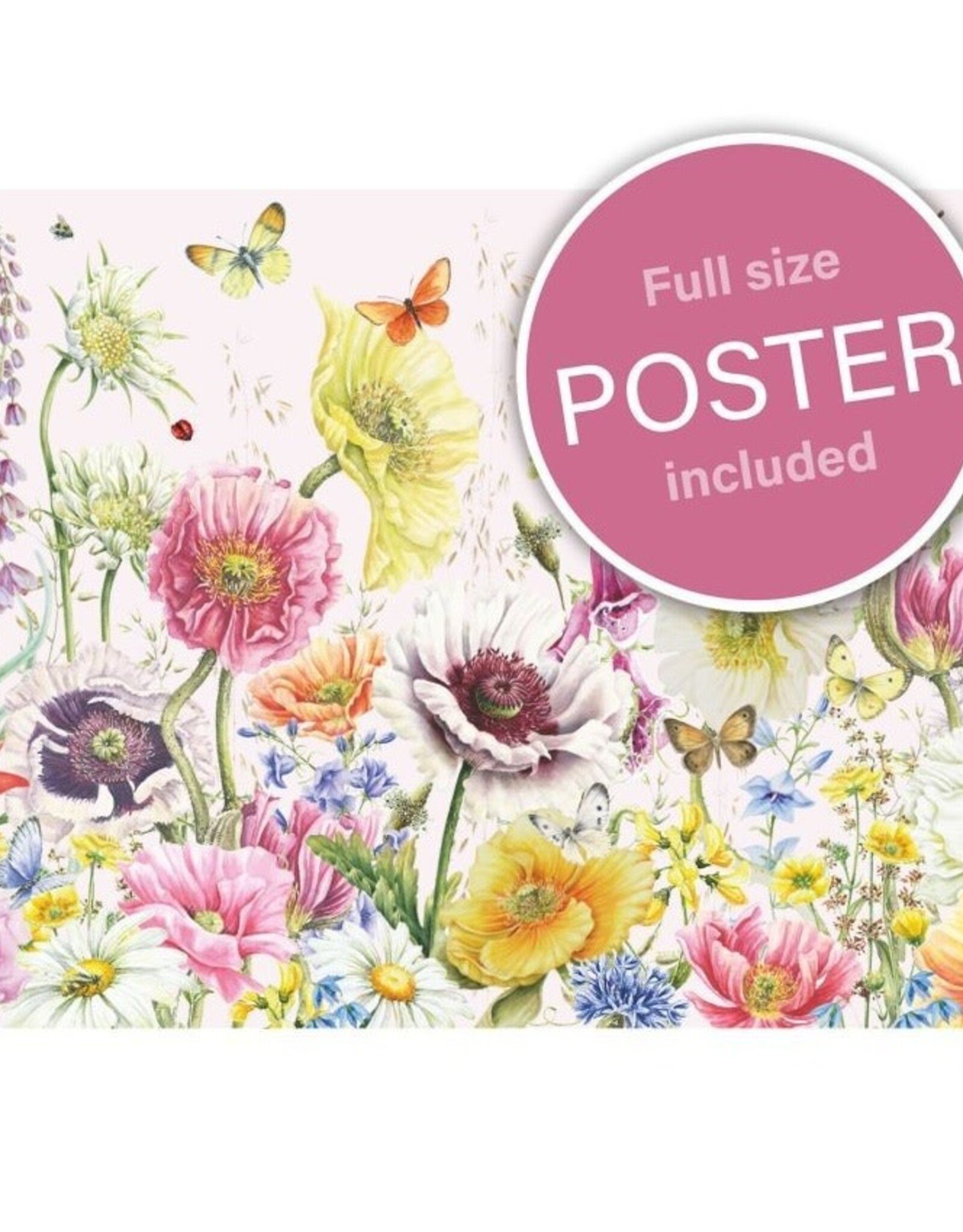 Puzzel (1.000 stukjes): Wild Flower Field, Janneke Brinkman-Salentijn