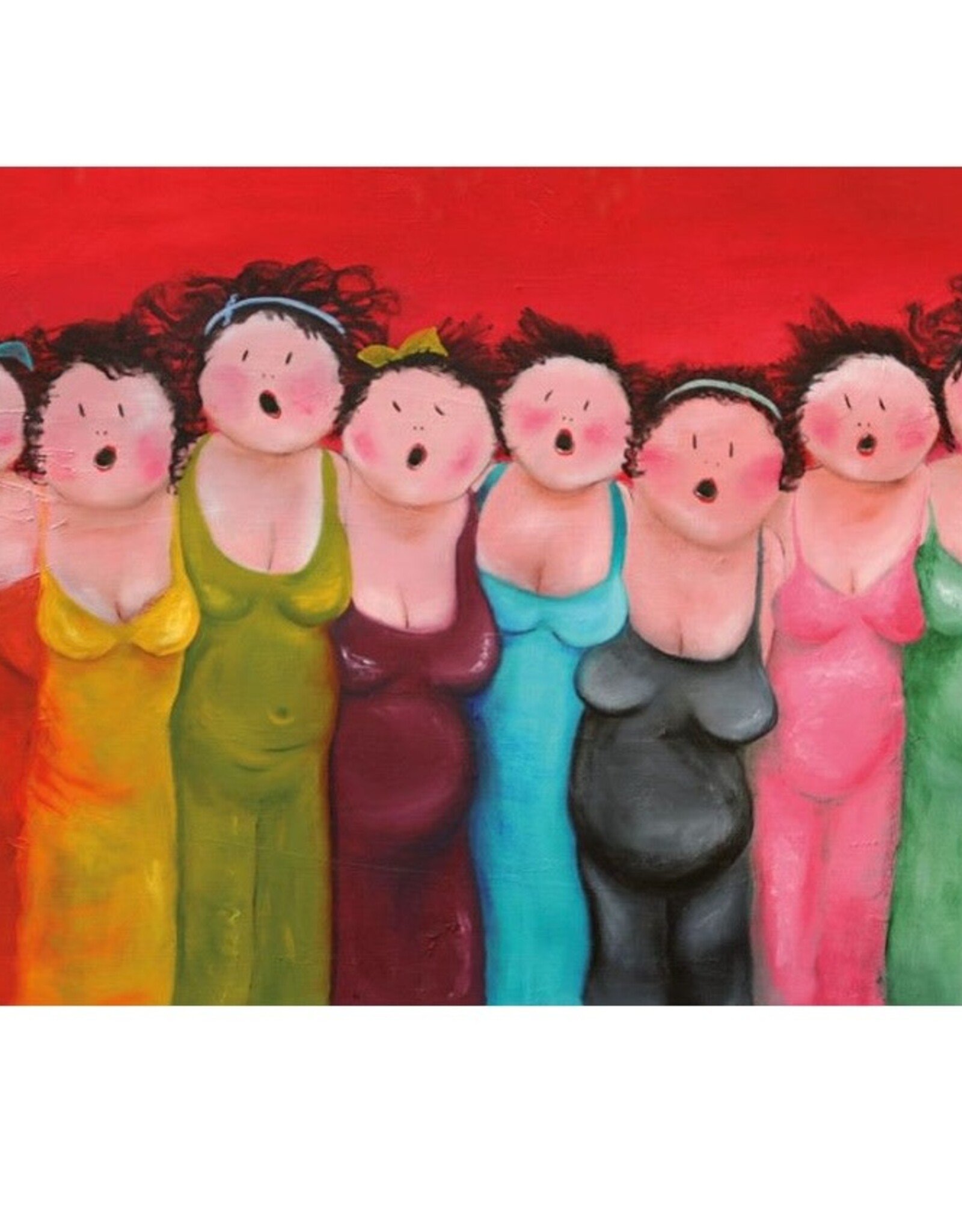 Puzzel (1.000 stukjes): Uit volle borst, Judith Stam