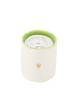 Zusss Geurkaars keramiek Hartje van goud - Zusss