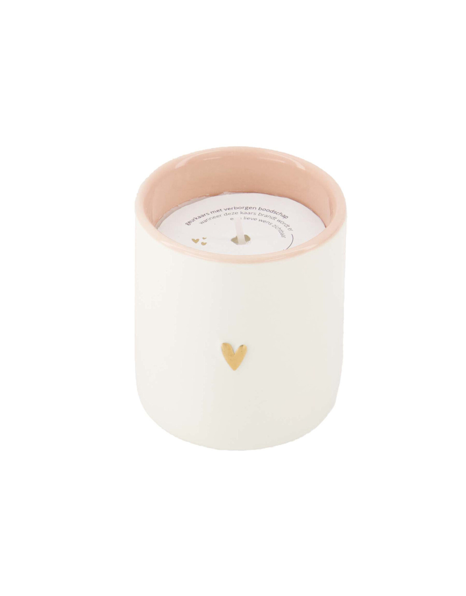 Zusss Geurkaars keramiek Hieperdepiep Hoera - Zusss