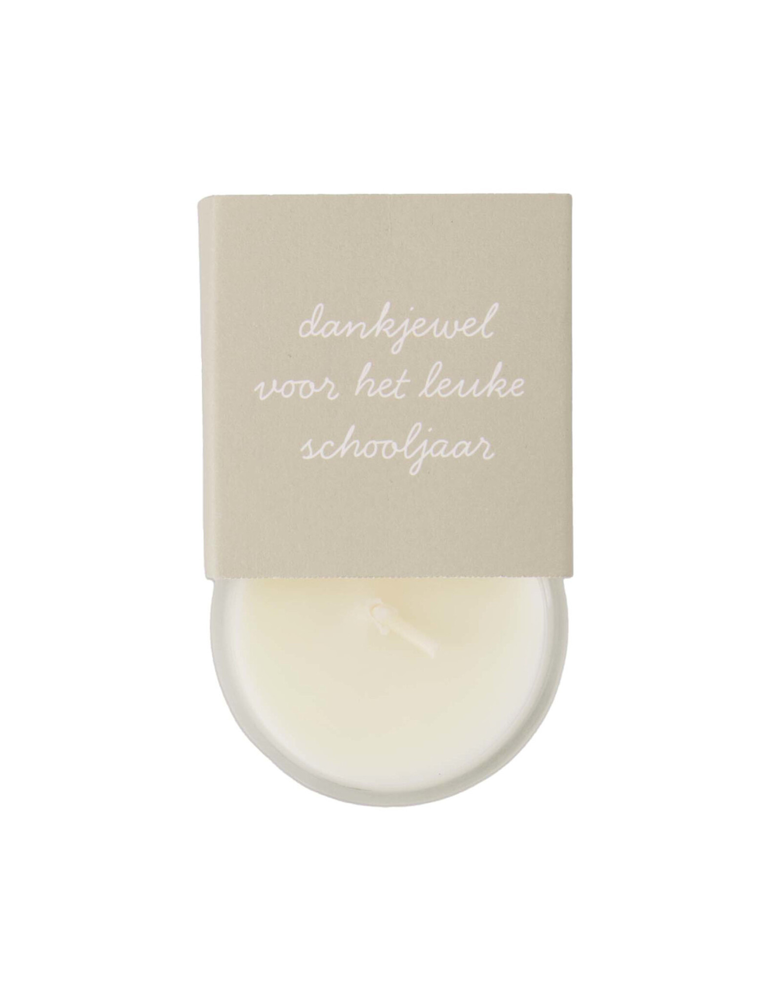 Zusss Geurkaarsje Dankjewel voor het leuke Schooljaar - Zusss